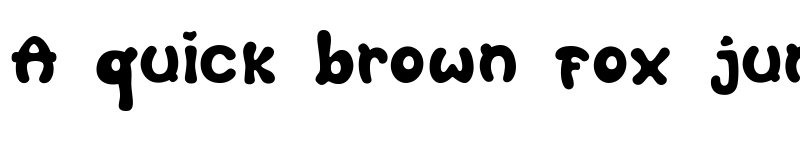 Preview of Buncit's Demo Solid font