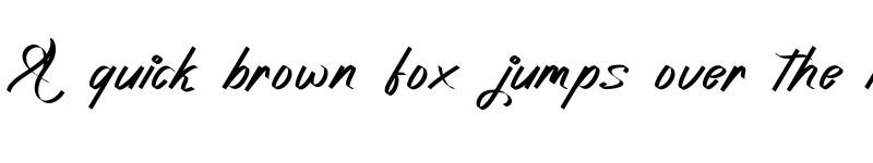 Preview of Bunga Rayalli Regular font