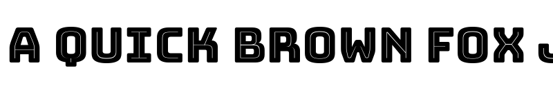 Preview of Bungee Inline Regular font