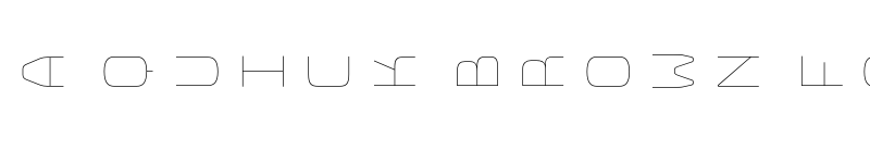 Preview of Bungee Layers Rotated Inline font