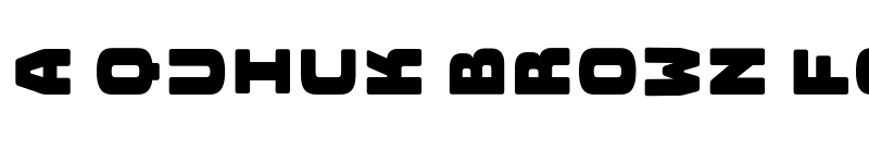 Preview of Bungee Layers Rotated Regular font