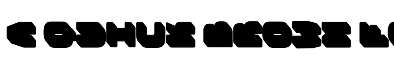 Preview of Bungee Layers Rotated Shade font