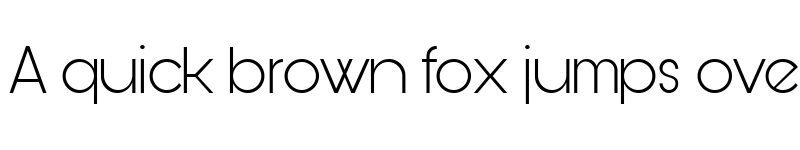 Preview of Bunya PERSONAL Light font