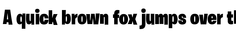 Preview of Burbank Big Condensed Black font