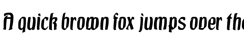 Preview of Burgfest Regular font