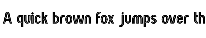 Preview of Burgs Inline font