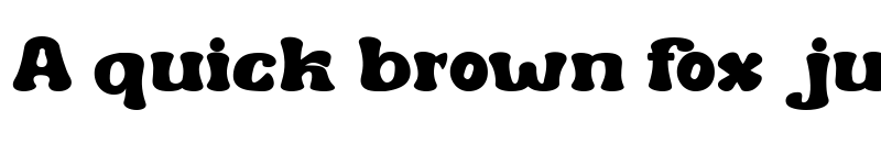 Preview of Burkey Black font