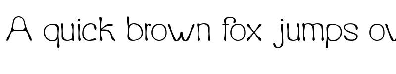 Preview of Burkey Thin font