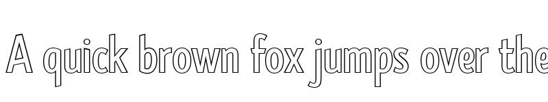 Preview of Burma Outline Regular font