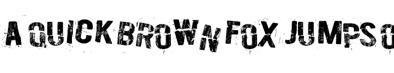 Preview of Burn out, fade away Regular font