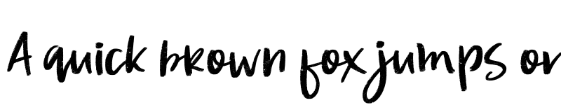 Preview of Burning Down Regular font