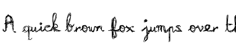 Preview of Burning Normal font