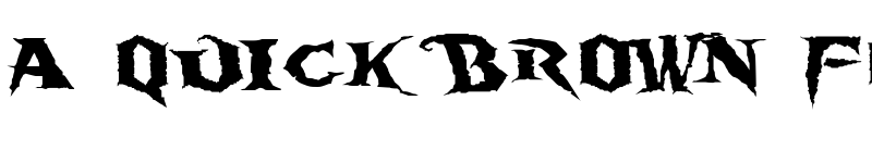 Preview of Burning Wrath Regular font