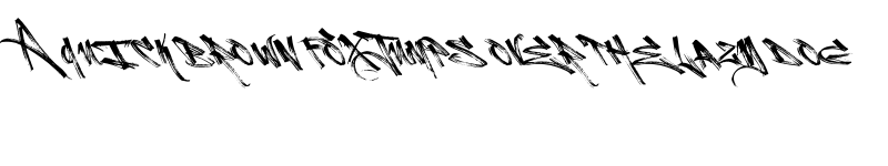 Preview of Burntsreg Regular font