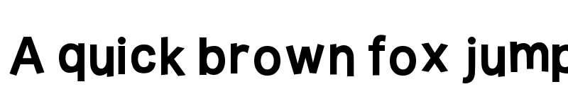 Preview of Burvetica Thick NC Regular font