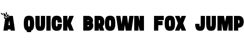 Preview of Bushman Regular font