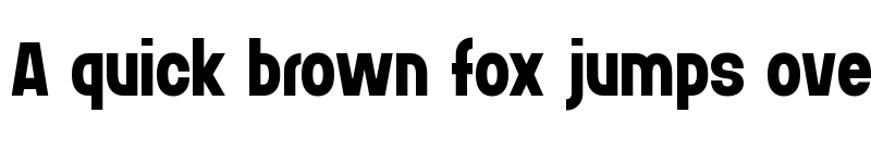 Preview of Bushman Sans Regular font