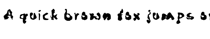 Preview of Busted Pen Regular font