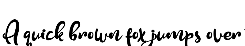Preview of Bustoorg Regular font