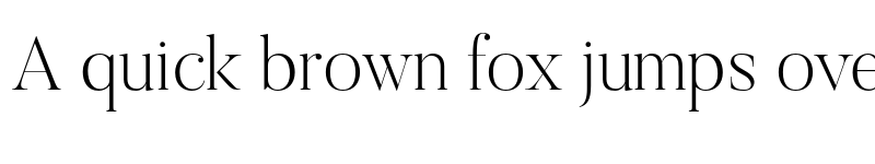 Preview of Butler UltraLight font