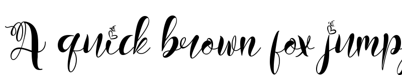 Preview of Butter Christmas Regular font