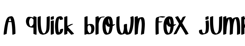 Preview of Butter Spoky Regular font