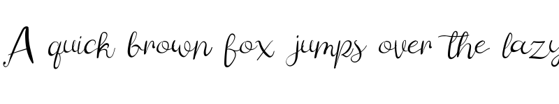 Preview of ButterFactory Regular font