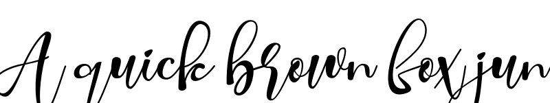 Preview of Butterfly Garden Regular font