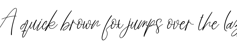 Preview of Butterfly Signature Regular font