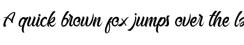 Preview of Buttermill Regular font