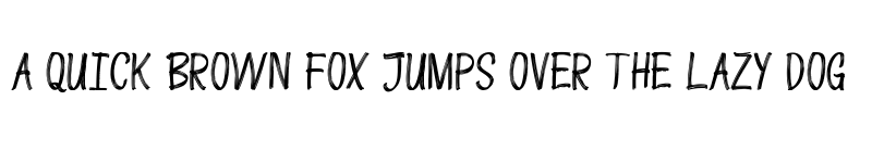 Preview of Butterscotch All Cap Regular font