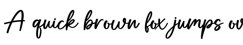 Preview of Butterscotch Regular font