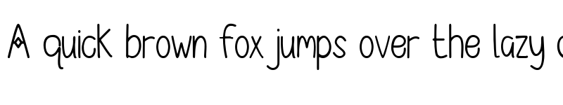 Preview of Button Box Regular font