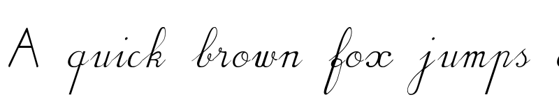 Preview of BV Cursive Ital Italic font