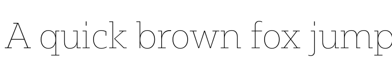 Preview of Bw Glenn Slab DEMO Hairline font
