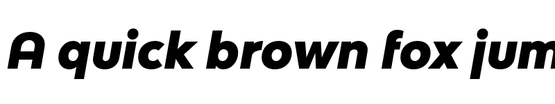 Preview of Bw Modelica SS01 Black Italic font