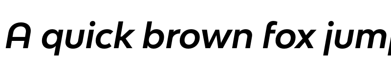 Preview of Bw Modelica SS01 Bold Italic font