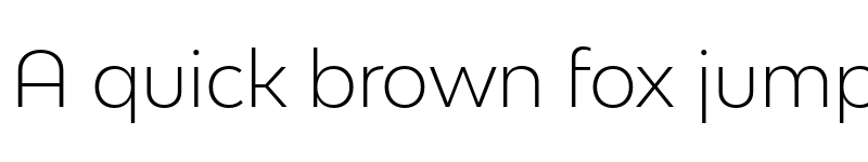Preview of Bw Modelica SS01 Light font