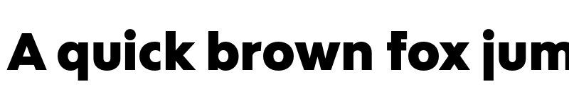 Preview of Bw Modelica SS02 Black font