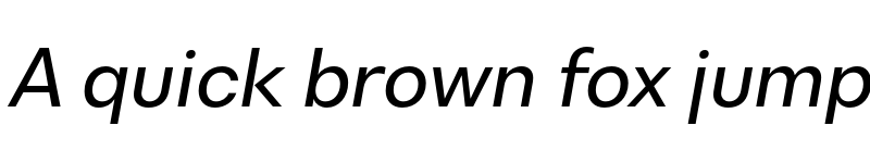 Preview of Bw Nista Geometric DEMO Medium Italic font