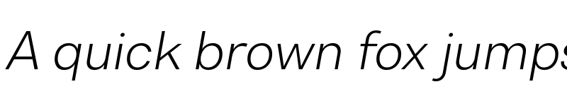 Preview of Bw Nista Grotesk DEMO Light Italic font