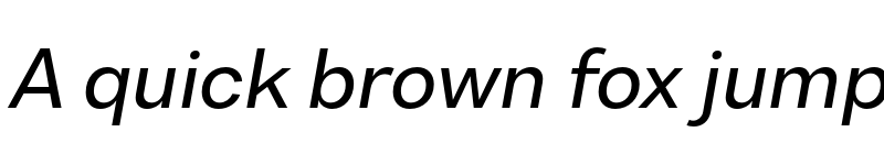 Preview of Bw Nista Grotesk DEMO Medium Italic font