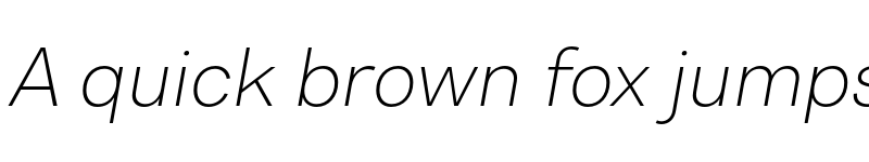 Preview of Bw Nista Grotesk DEMO Thin Italic font