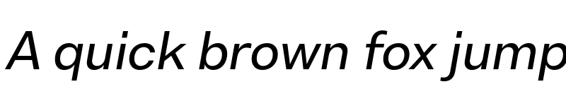 Preview of Bw Nista International DEMO Medium Italic font
