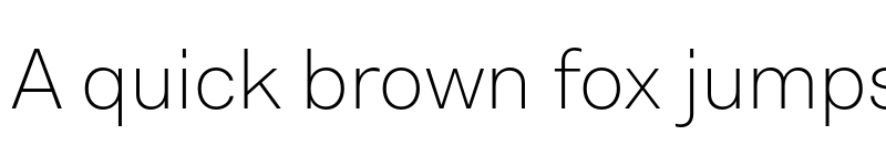 Preview of Bw Nista International DEMO Thin font