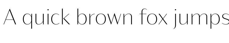 Preview of Bw Vivant Skinny font