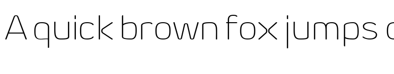 Preview of Byom Thin font