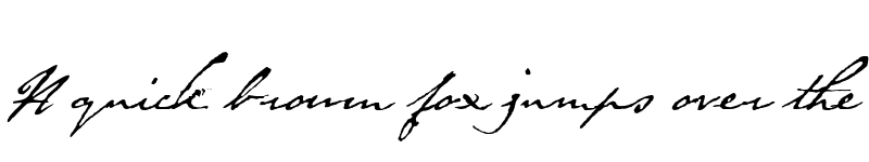 Preview of Byron Regular font