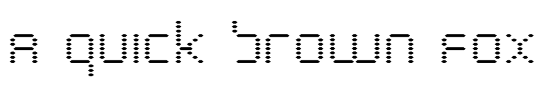 Preview of Byte Police Regular font