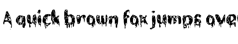 Preview of c Caos Kecap Regular font